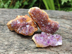 Natural Dark Purple Amethyst Quartz Crystal Plates x 35 From Boekenhouthoek, South Africa