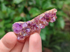 Natural Dark Purple Amethyst Quartz Crystal Plates x 35 From Boekenhouthoek, South Africa