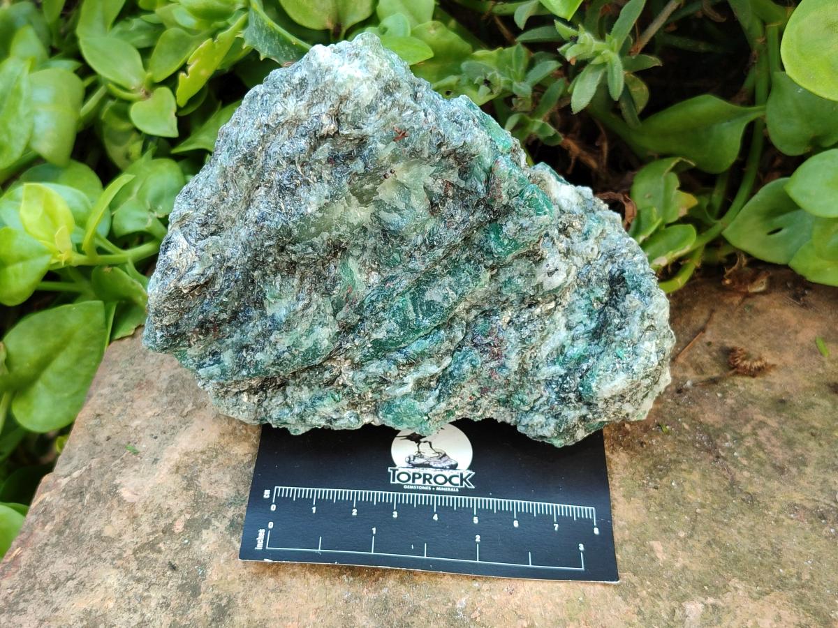 Natural Emerald Mica 'Mutokolite' Cobbed Specimens x 3 From Mutoko, Zimbabwe