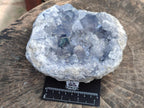 Natural Large Blue Celestite Cluster Specimen x 1 From Sakoany, Madagascar