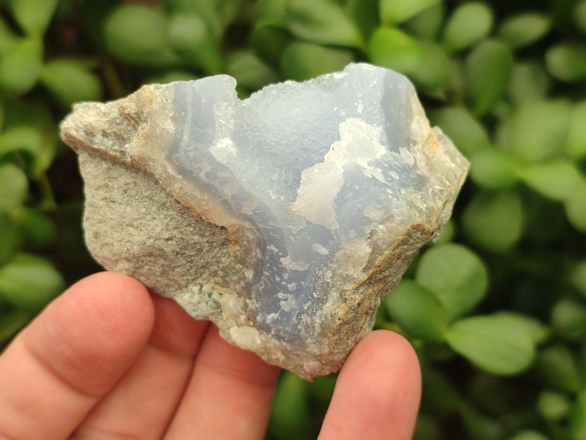 Natural Blue Lace Agate Geodes and Clusters Specimens x 24 From Nsanje, Malawi