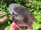 Natural Smokey Quartz Floater Crystals x 3 From Mulanje, Malawi