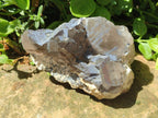Natural Smokey Quartz Floater Crystals x 3 From Mulanje, Malawi