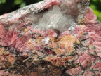 Natural Rhodonite Cobbed Specimens x 3 From Rhusinga, Zimbabwe