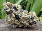 Natural Schorl Black Tourmaline with Vermiculite Mica x 4 From Erongo, Namibia