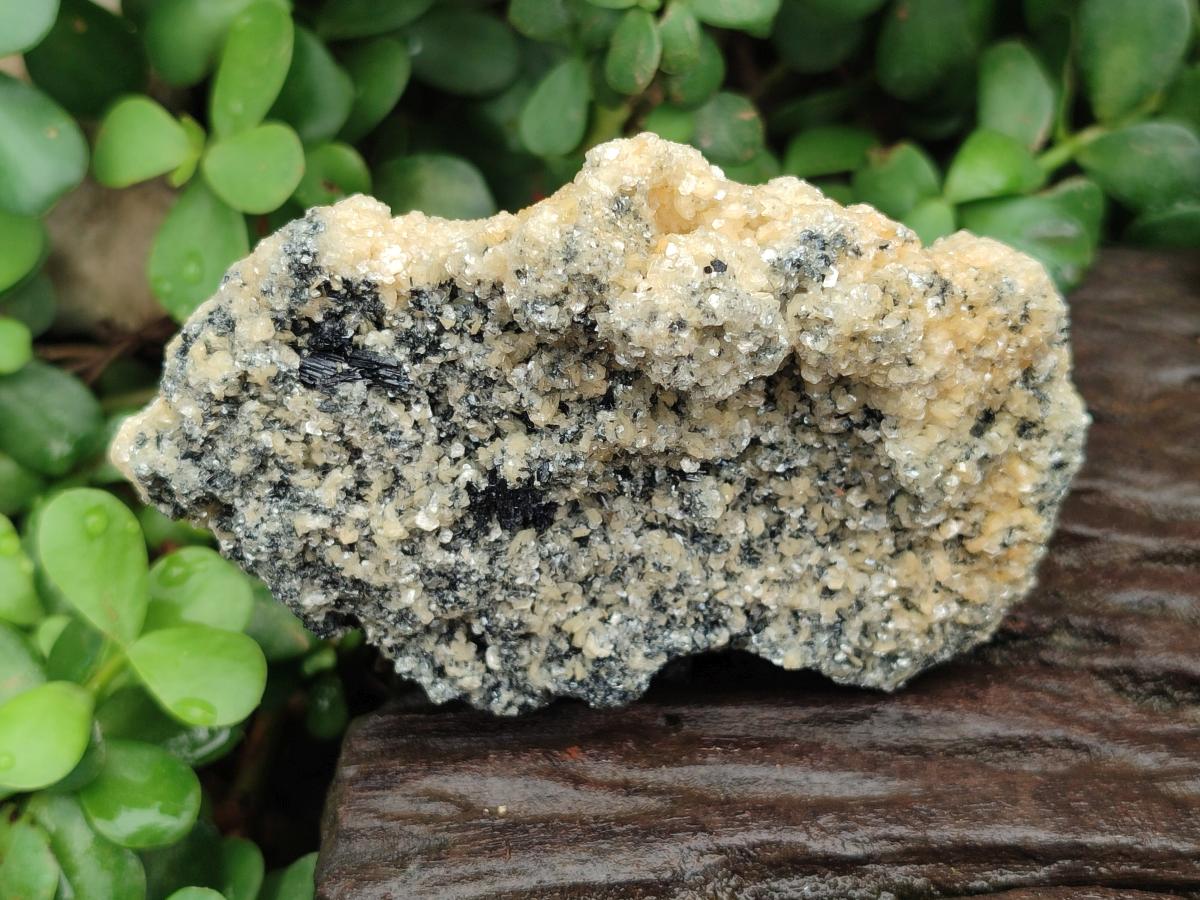 Natural Schorl Black Tourmaline with Vermiculite Mica x 4 From Erongo, Namibia