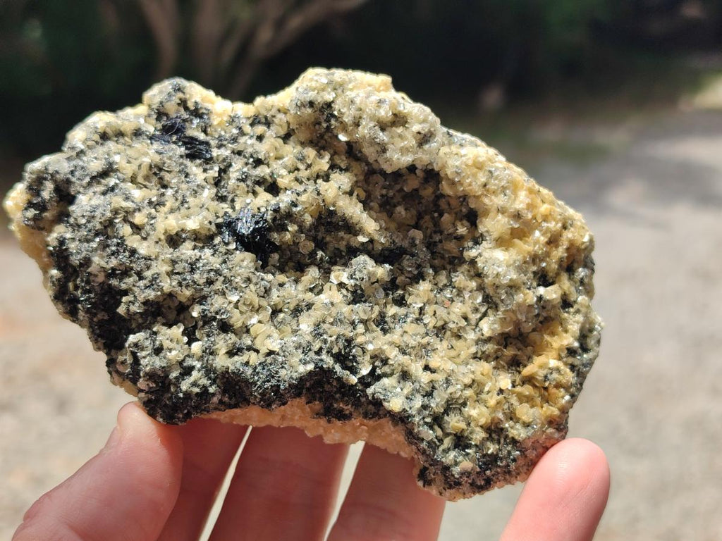 Natural Schorl Black Tourmaline with Vermiculite Mica x 4 From Erongo, Namibia