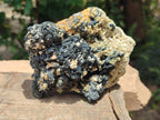 Natural Schorl Black Tourmaline with Vermiculite Mica x 4 From Erongo, Namibia
