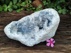 Natural Large Blue Celestite Geode Specimen x 1 From Sakoany, Madagascar