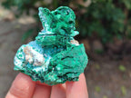 Natural Rare Malachite Pseudomorph Specimens x 12 From Kolwezi, Congo