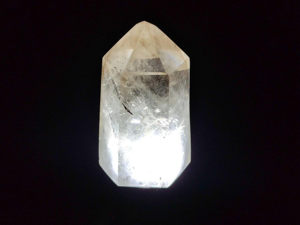 Polished Mixed Quartz Crystals with Inclusions x 7 From Madagascar