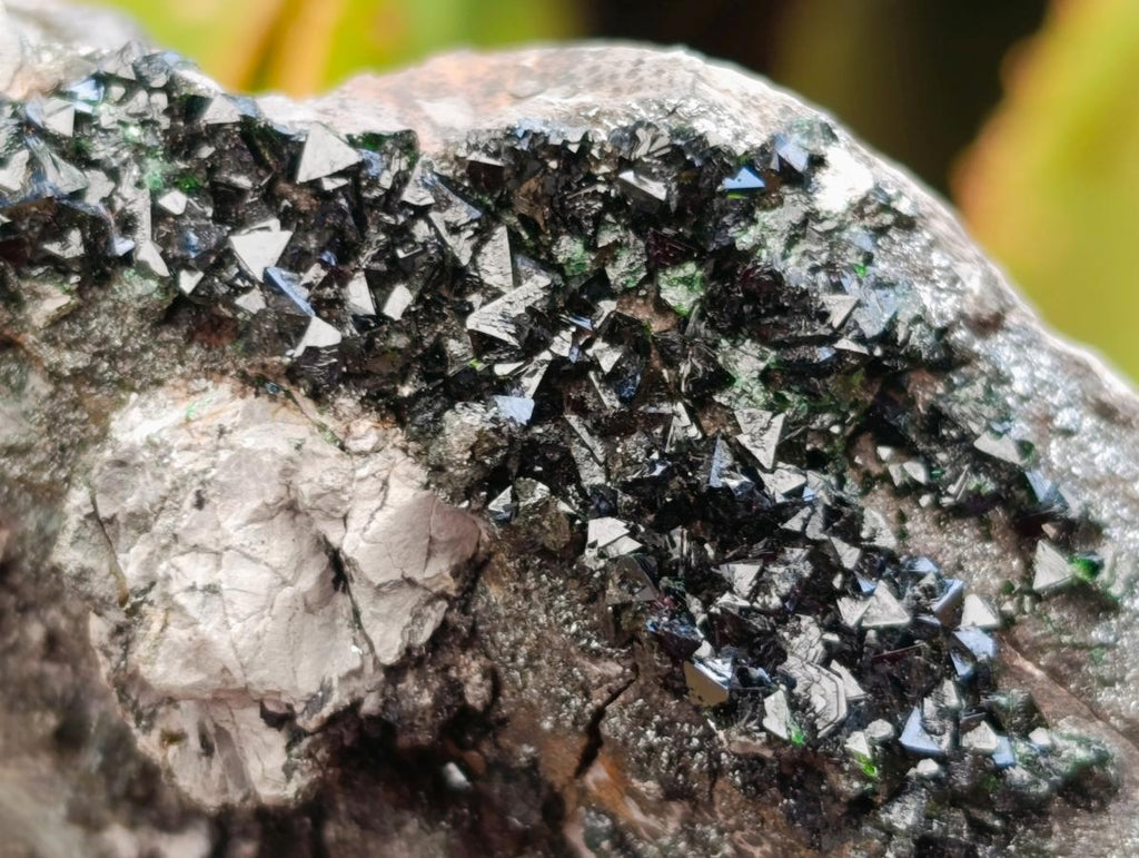 Natural Libethenite Crystals on Dolomite Matrix Specimens x 12 From Shituru, Congo