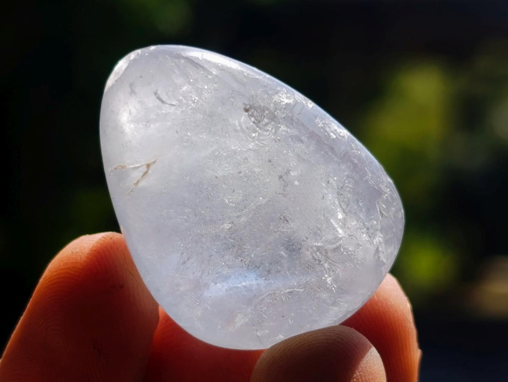 Polished Blue Celestite Free Form Crystals x 35 From Sakoany, Madagascar
