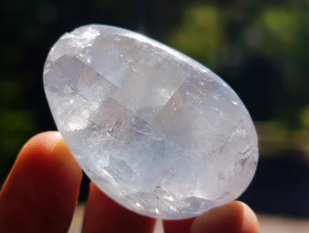 Polished Blue Celestite Free Form Crystals x 35 From Sakoany, Madagascar