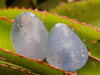 Polished Blue Celestite Free Form Crystals x 35 From Sakoany, Madagascar