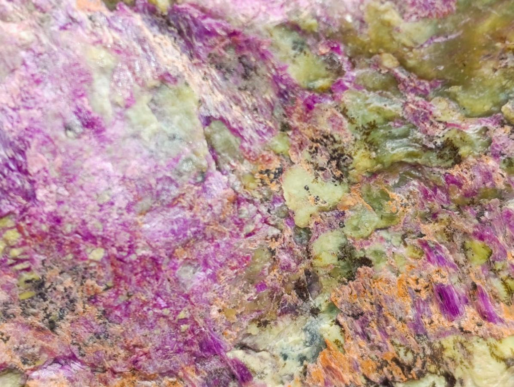 Natural Stichtite Cobbed Specimens x 12 From Barberton, South Africa