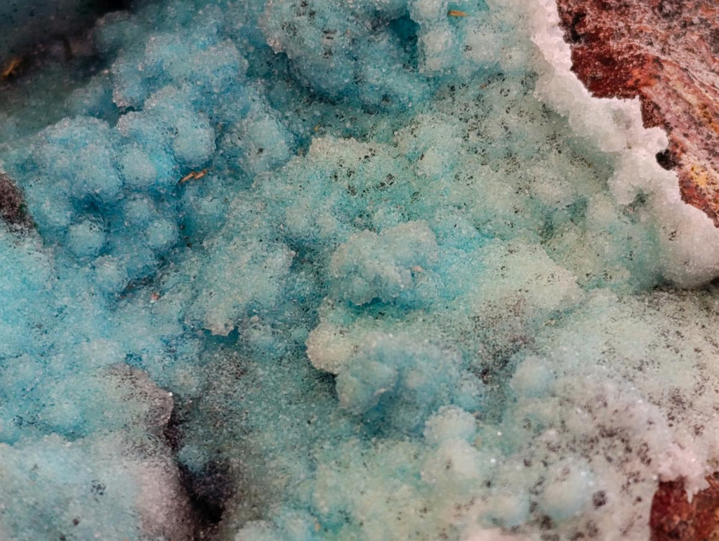 Natural Large Exquisite Drusy Coated Chrysocolla Specimen x 1 From Lupoto Mine, Congo