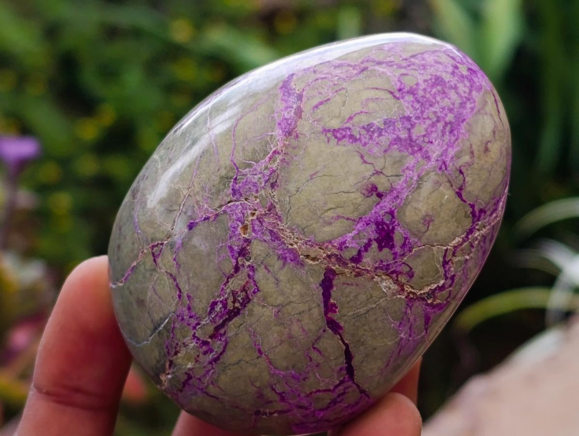 Polished Stichtite Free Forms x 6 From Barberton, South Africa