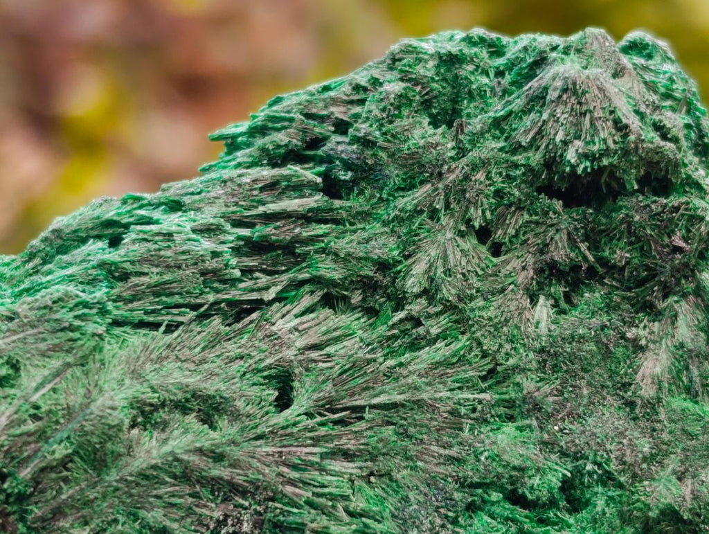 Natural Silky Malachite Specimens x 2 From Kasompe, Congo