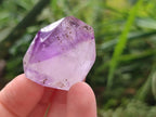Polished Window Amethyst Crystals x 20 From Akansobe, Madagascar
