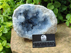 Natural Large Blue Celestite Geode Specimen x 1 From Sakoany, Madagascar
