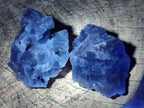 Natural Sky Blue Calcite Specimens x 12 From Spitzkop, Namibia