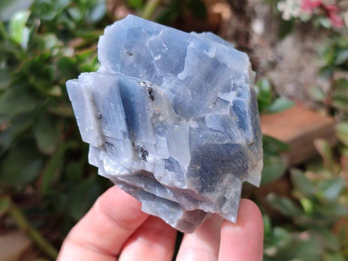 Natural Sky Blue Calcite Specimens x 12 From Spitzkop, Namibia