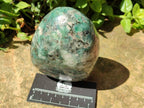 Polished Emerald Mica 'Mutokolite' Standing Free Forms x 2 From Mutoko, Zimbabwe