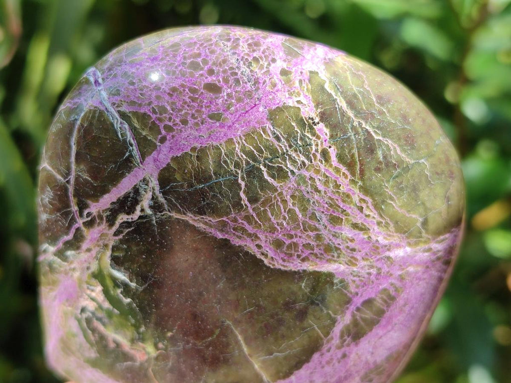 Polished Stichtite Standing Free Forms x 12 From Barberton, South Africa