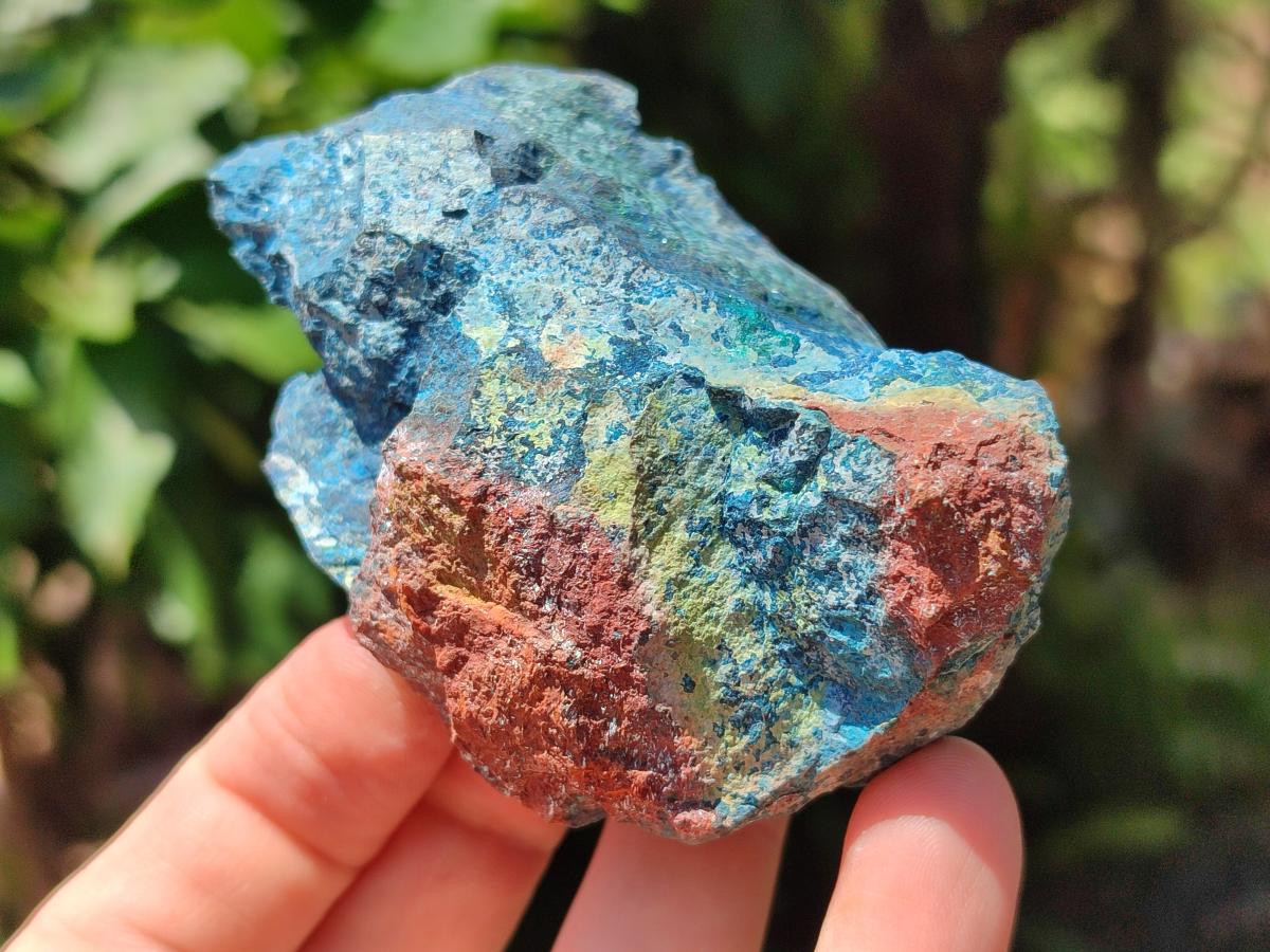Natural Rough Shattuckite Specimens x 7 From Kaokoveld, Namibia