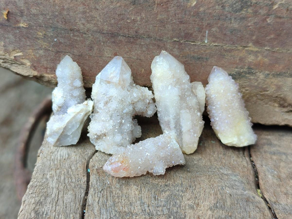 Natural Lilac Spirit Quartz Crystals x 70 From Boekenhouthoek, South Africa