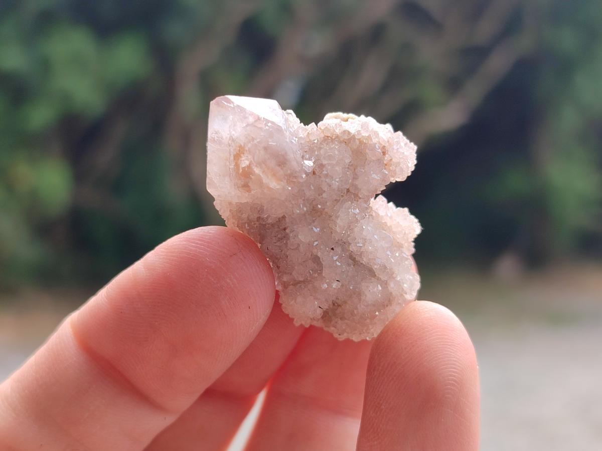 Natural Lilac Spirit Quartz Crystals x 70 From Boekenhouthoek, South Africa