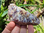 Natural Rare Amethyst Asylum Quartz Clusters x 12 From Luena, Congo