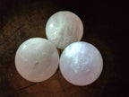 Polished Gemmy Star Rose Quartz Spheres x 6 From Madagascar