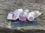 Natural Jacaranda Amethyst Single Crystals x 35 From Mumbwa, Zambia
