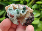 Natural Salrose with Chrysocolla, Cobaltian Dolomite and Malachite Specimens x 35 From Kakanda, Congo