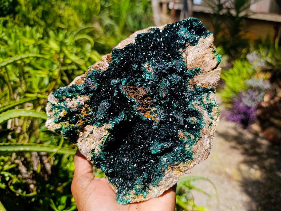 Natural XL Crystalline Malachite Specimen x 1 From Tenke Fungurume, Congo