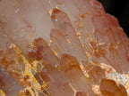 Natural Red Hematoid Quartz Crystals and Clusters x 3 From Karoi, Zimbabwe