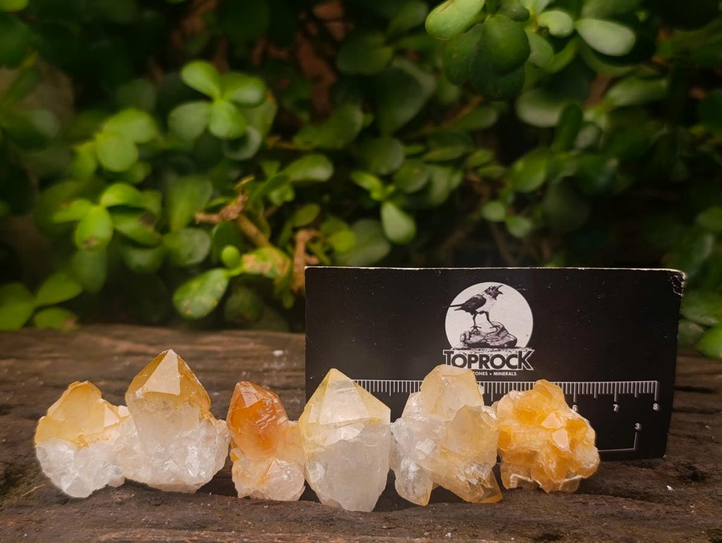 Natural Small Limonite Quartz Clusters x 70 From Solwezi, Zambia