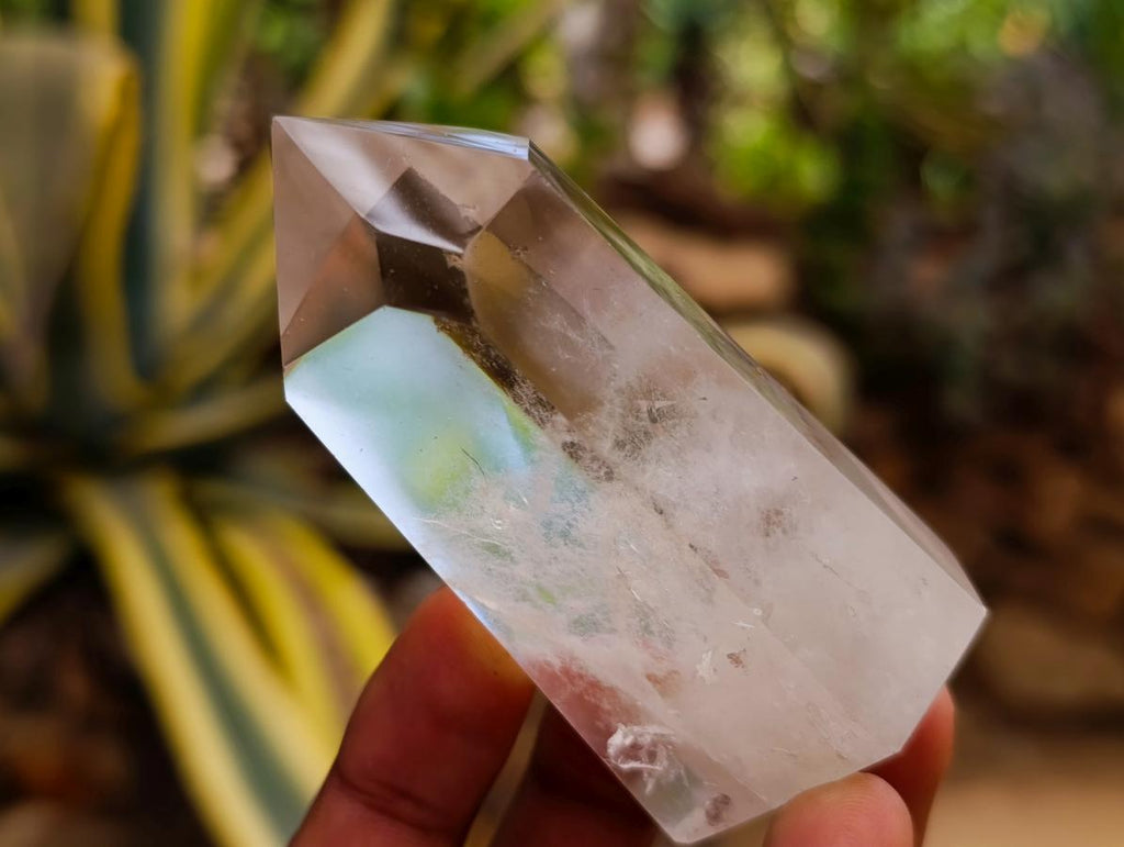 Polished Clear and Smokey Quartz Crystals x 21 From Madagascar