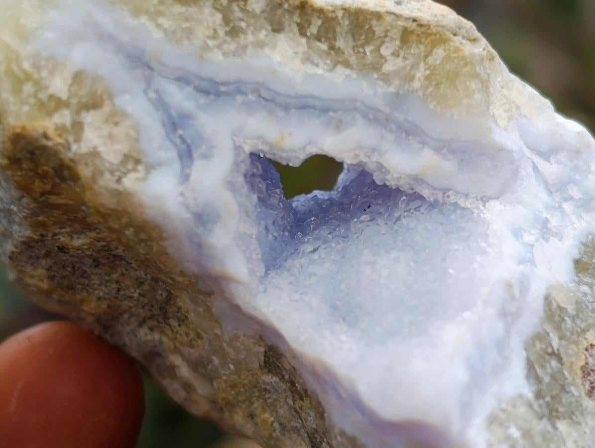 Natural Blue Lace Agate Geodes and Clusters Specimens x 24 From Nsanje, Malawi - Toprock Gemstones and Minerals 