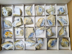 Natural Blue Lace Agate Geodes and Clusters Specimens x 24 From Nsanje, Malawi - Toprock Gemstones and Minerals 