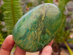 Polished Verdite Palm Stones x 12 From Zimbabwe - Toprock Gemstones and Minerals 