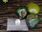Polished Verdite Palm Stones x 12 From Zimbabwe - Toprock Gemstones and Minerals 