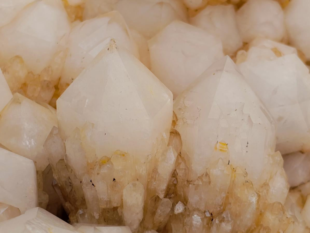 Natural XL White Pineapple Quartz Cluster x 1 From Antsirabe, Madagascar - Toprock Gemstones and Minerals 