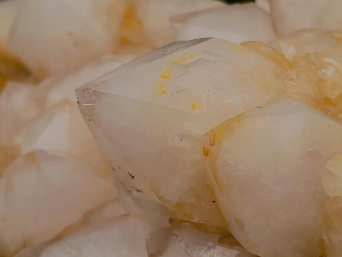 Natural XL White Pineapple Quartz Cluster x 1 From Antsirabe, Madagascar - Toprock Gemstones and Minerals 