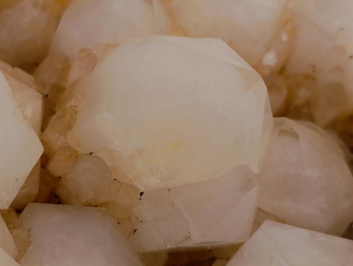 Natural XL White Pineapple Quartz Cluster x 1 From Antsirabe, Madagascar - Toprock Gemstones and Minerals 