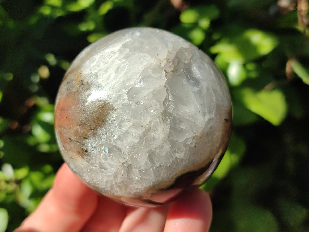 Polished Red Shashe River Banded Agate Spheres x 4 From Shashe River, Zimbabwe