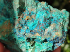 Natural Rough Shattuckite Specimen with Associated Minerals x 6 From Kaokoveld, Namibia