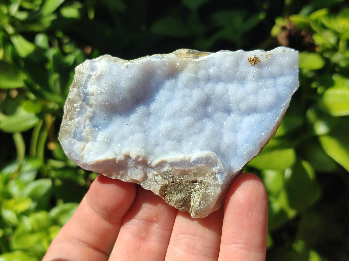 Natural Blue Lace Agate Geodes and Clusters x 24 From Nsanje, Malawi